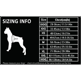 Truelove Dog Harness No-Pull Reflective Stitching Ensure Night Visibility Outdoor Adventure Big Dog Harness Perfect Match Puppy Vest TLH5753 Now Available in 6 Colors 6 Sizes