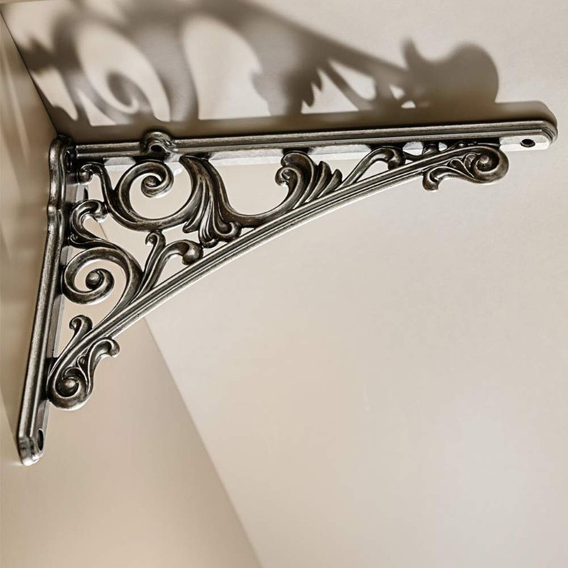 Cast Iron Shelf Brackets Large 19 x 14 cm Pack