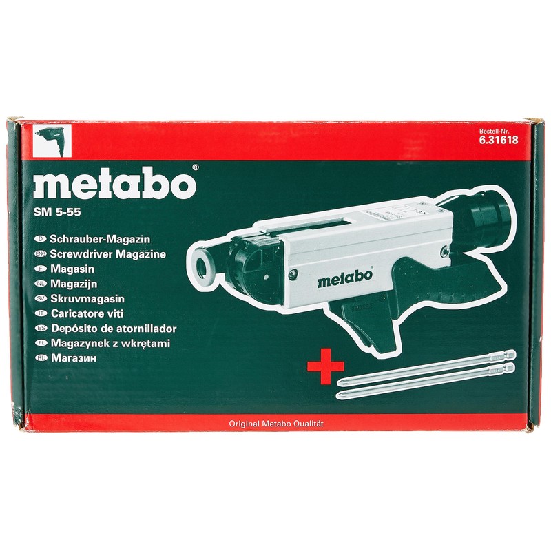 Metabo 631618000 Magazine/2.0 Sm 5-55 Screwdriver, Green