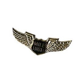 Mile High Club 3D Pin