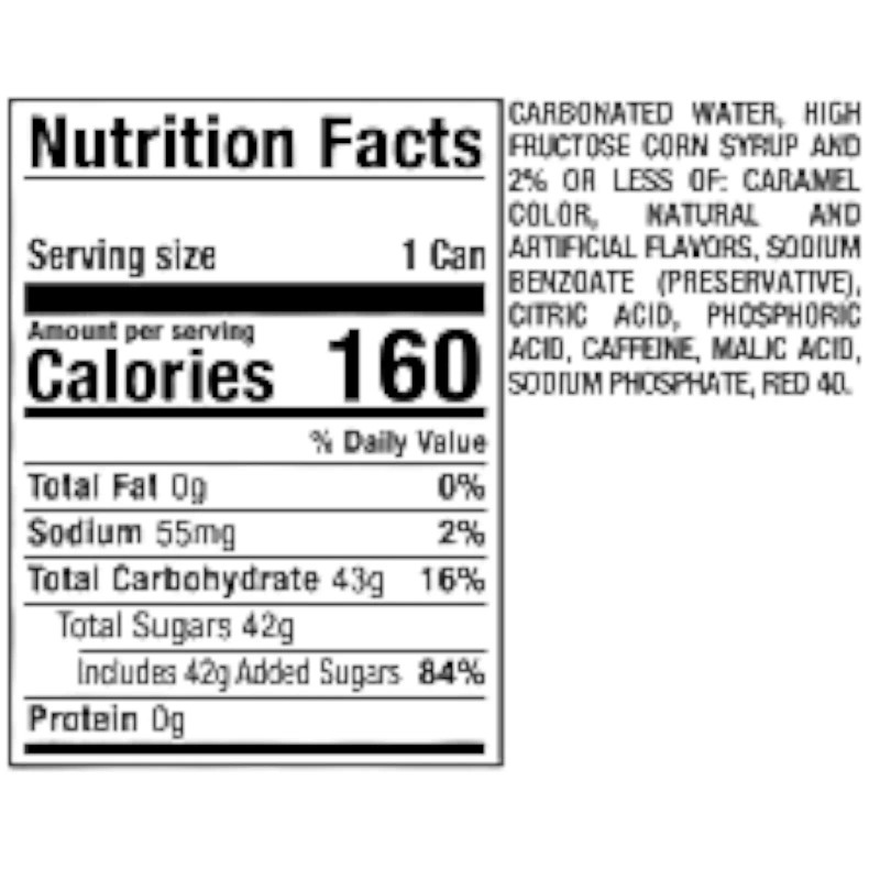 Dr Pepper Cherry Soda, 12 fl oz cans 12 pk