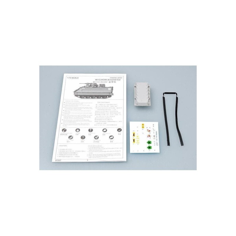 Trumpeter 07237 Modellbausatz US M 113 ACAV Armored Car