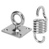 551LB Load Capacity Hammock Chair Hanging Kit Stainless Steel Swing