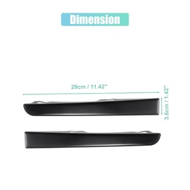 1Pair Front Lower Headlight Bumper Grille Filler Trim Panels Side for Toyota Tacoma 4WD 1995-1997 52513-35020 52512-35020