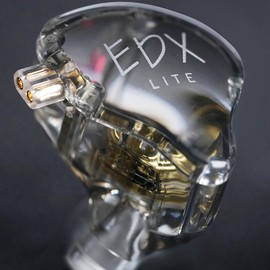 LINSOUL KZ EDX Lite 1DD In-Ear Earphones, Equipped with 0.4 inch (10 mm) Upgraded Dynamic Driver, Recabled, 3.5mm Plug and QDC Like Connector, Deep Bass, Ergonomic Design, Dedicated Tuning Technology,