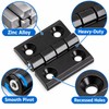 Heavy-Duty Zinc Alloy Butt Hinge for Doors and Cabinets, 60