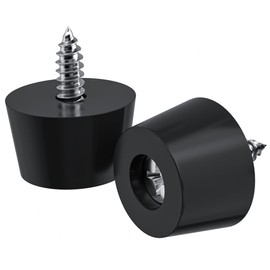 24 PCS Rubber Furniture Pads, Floor Protectors, Pads For Furniture Feet (18 x 14x 10 mm)