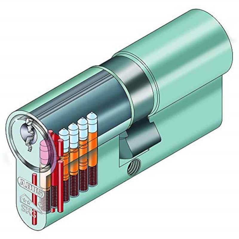 ABUS E60N1050 Euro Profile Half Cylinder