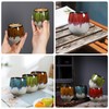 Espresso Cups, 100 ml Espresso Cups Set Made of Stoneware,