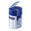 Staedtler Metal Single Hole Sharpener with Tub (511001BK)