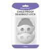 Magicfour Child Proof Deadbolt Lock, 2 Pack Door Safety Deadbolt