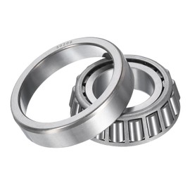 QUARKZMAN 30206 Tapered Roller Bearing Taper and Cup, 30 mm Bore x 62 mm Outer Diameter x 17.5 mm Thick, Chrome Steel Tapered Roller Bearing Set, ABEC-3