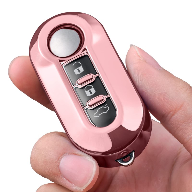OATSBASF Car Key Case for Fiat, Key Case Suitable for