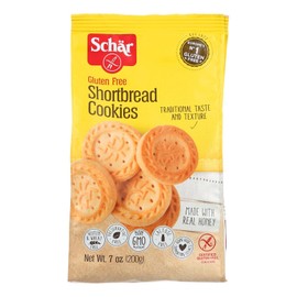 Schär Gluten Free Shortbread Cookies, 7 oz. (Pack of 12)