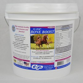 SU-PER Bone Boost Horse Minerals - Calcium Phosphorus Magnesium Support for Bone Growth - 12.5 Pounds, 6 Month Supply (180 Days)