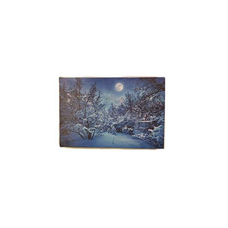 LED Light Up Christmas Hanging Or Shelf Standing Mini Xmas