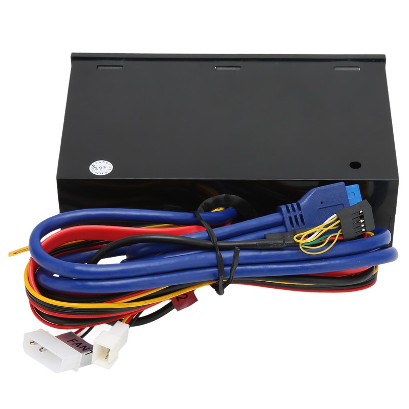Media Dashboard USB3.0 Front Panel Hub LCD Display Optical Drive