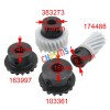 For Singer 4PCS Hook Drive Gear Set FOR SINGER 513,514,527,53