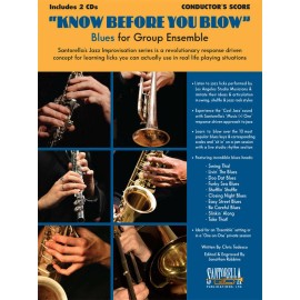 Know Before You Blow - Blues Edition * Rhythm Section * Ships from Publisher!