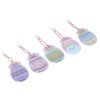 5pcs Diamond Painting Keychain Kit Handmade DIY Cute Shape 5D