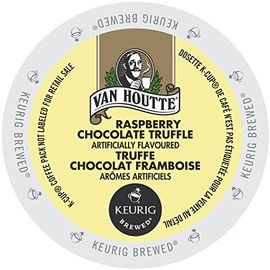 Van Houtte Cafe Raspberry Chocolate Truffle K-cup for Keurig Brewers (72 Count) - Packaging May Vary