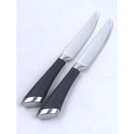 Chicago Cutlery 2pc Chicago Cutlery FUSION 4.5" Steak Knife SET, Stainless Steel Blades, NEW