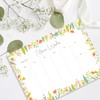 Cucoller Weekly Planner Pad A4 without Fixed Date (50 Pages),