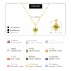 CHESKY Dainty Birthstone Necklace for Women, Trendy Gold Diamond Necklaces