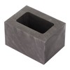 Rectangular Graphite Ingot Mold Jewelry Metal Refining Mould Crucible for