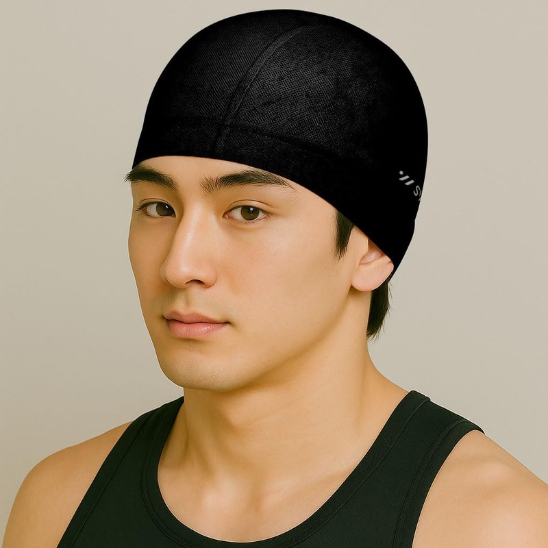 SWAVE Swim Cap Unisex Mesh Swim Cap for Training Practice