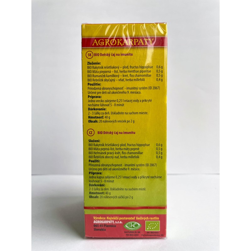 Children's Tea for Immunity | Pure Natural Herbal Tea Grown