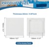 PATIKIL 5x5 Inch Removable Hinged Access Panel, 3Pcs ABS Plumbing