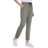 CRZ YOGA Womens 4-Way Stretch Ankle Golf Pants 7/8 Casual