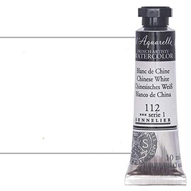 Sennelier l'Aquarelle Watercolor Tubes 10ml - Chinese White 10ml Tube