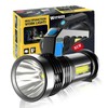 Wrrozz LED Flashlight High Lumens USB Rechargeable Flashlight for Camping,
