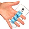 LAZY-HANDS 3-Loop Phone Grip - FITS Most - Paws Blue