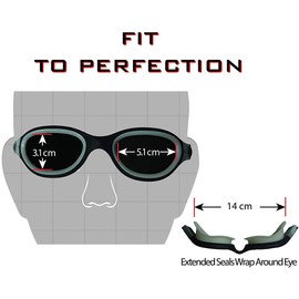 Cabana Sports Pearl Goggle. UV Protection. Anti-Fog. Men, Women, Adults. (Silver, Silver Mirrored)