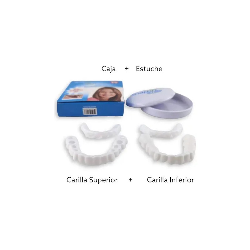 Carillas Estéticas Snap On Smile Veneers Dientes Temporales