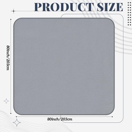 Fanfanwin 1 Pcs Couple Waterproof Mat 78 x 78 in Lover Reusable & Stainproof Blanket Quiet & Easy to Use Mattress Protector for Adult Multi Functional Bed Sheet Couple Messy Play Pleasure Comfort