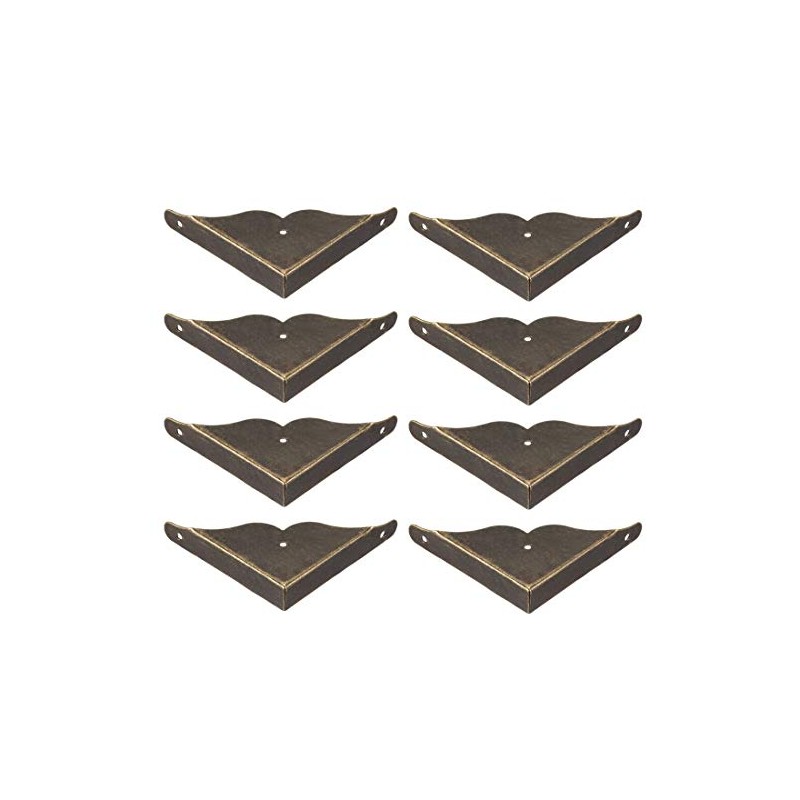 sourcing map Desk Corner Protector Table Edge Protector Cover Metal