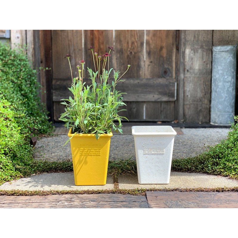 Yawata Kasei Papier Eco Pot Square Long WH 190 241423