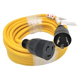 Parkworld NEMA L5-20 Extension Cord, Locking 3-Prong, 20 AMP, 125 Volts, 2500 Watts (36FT)