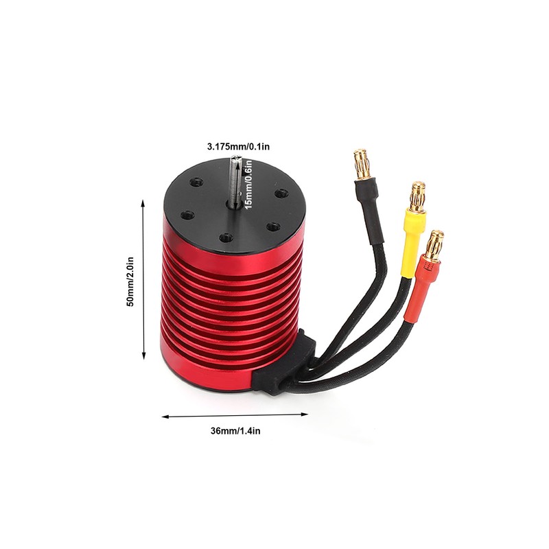 Waterproof F540 3000KV 4 Pole Brushless Motor 60A ESC Set