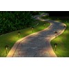GKOLED Solid Brass Landscape Path Lights (5" Shade, 20" Tall),