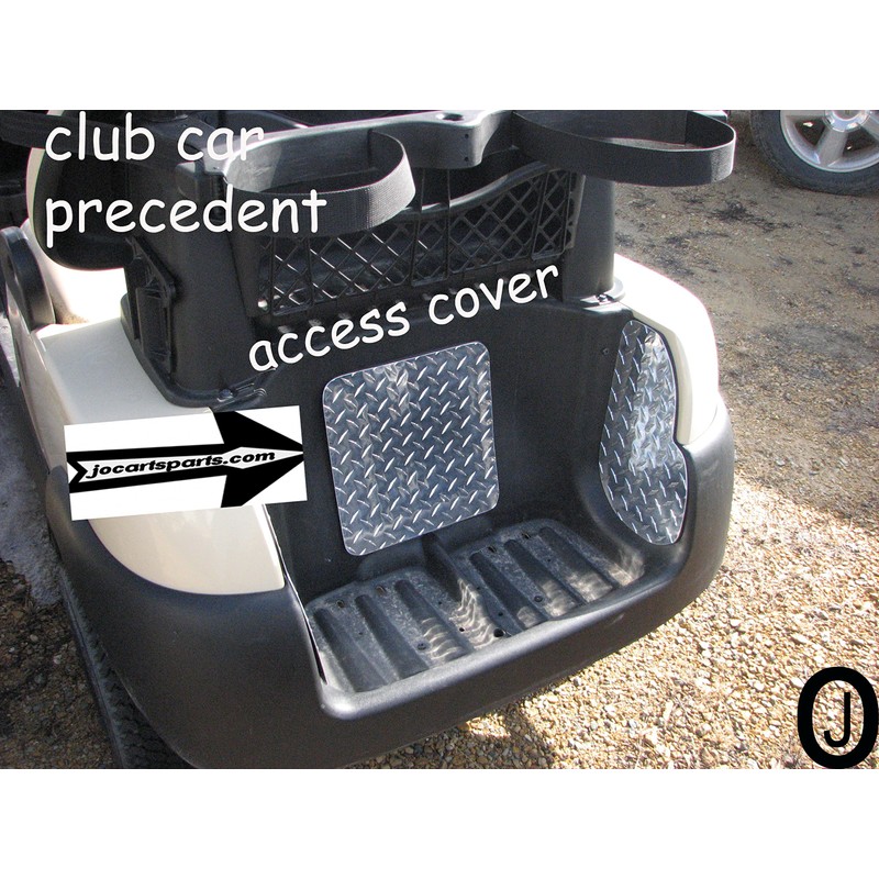 Fits Club Car Precedent Golf Cart Diamond Plate Access Panel