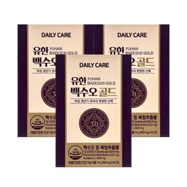 Baeksoo Gold 900mg x 60 tablets 3 boxes Angelica root taurine theanine / 백수오 골드 900mg x 60정 3박스 당귀 한속단 타우린 테아닌
