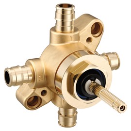 Moen U361CX M-CORE 3 or 6 Function Transfer Valve with Cold Expansion PEX Connections, or Unfinished