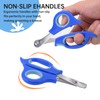 KEUYE Bearded Dragon Nail Clippers,Stainless Steel Bearded Dragon Toe Nail