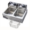 Electric Deep Fryer, 12L Commercial Stainless Steel Chip Fryer with