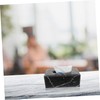 ABOOFAN Marble Tissue Box Elegant Black Marble Pattern Napkin Holder